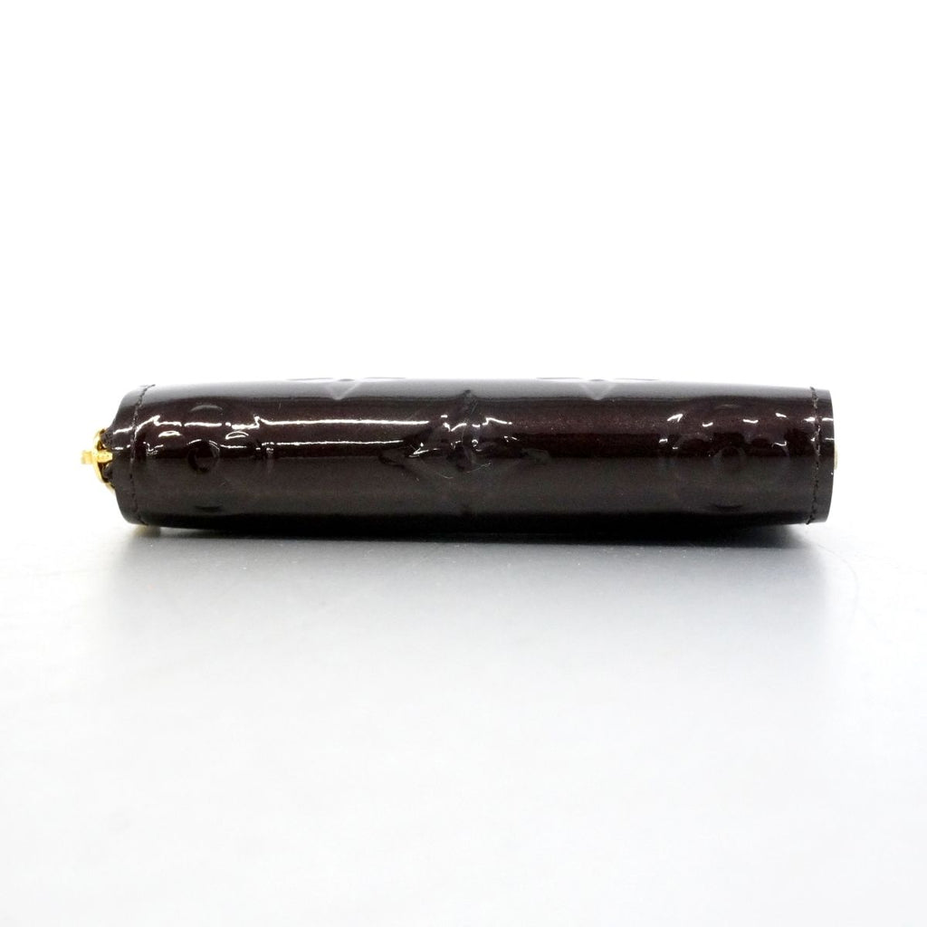 Louis Vuitton Coin Case Vernis Zippy Purse Amaranto — view 3