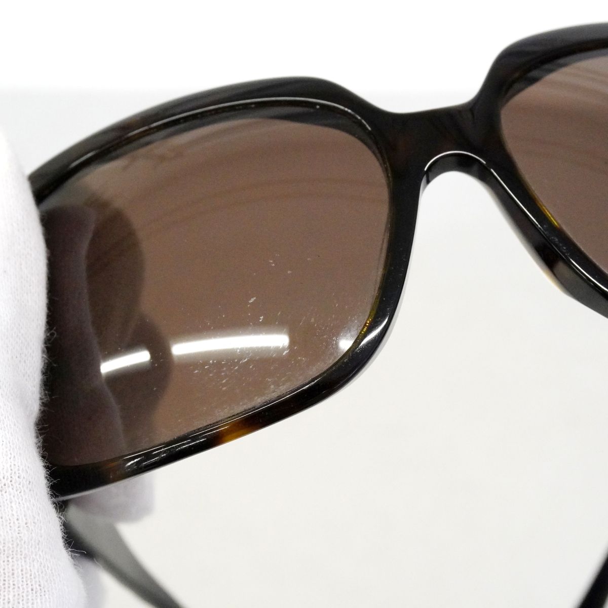 Chanel Sunglasses Acetate Black Silver Eyewear — view 7