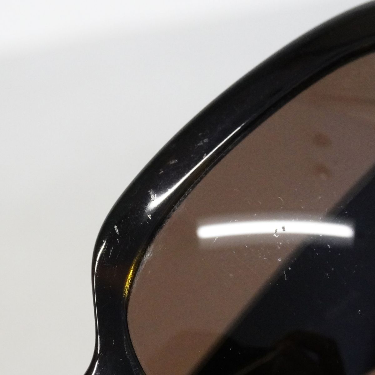 Chanel Sunglasses Acetate Black Silver Eyewear — view 8