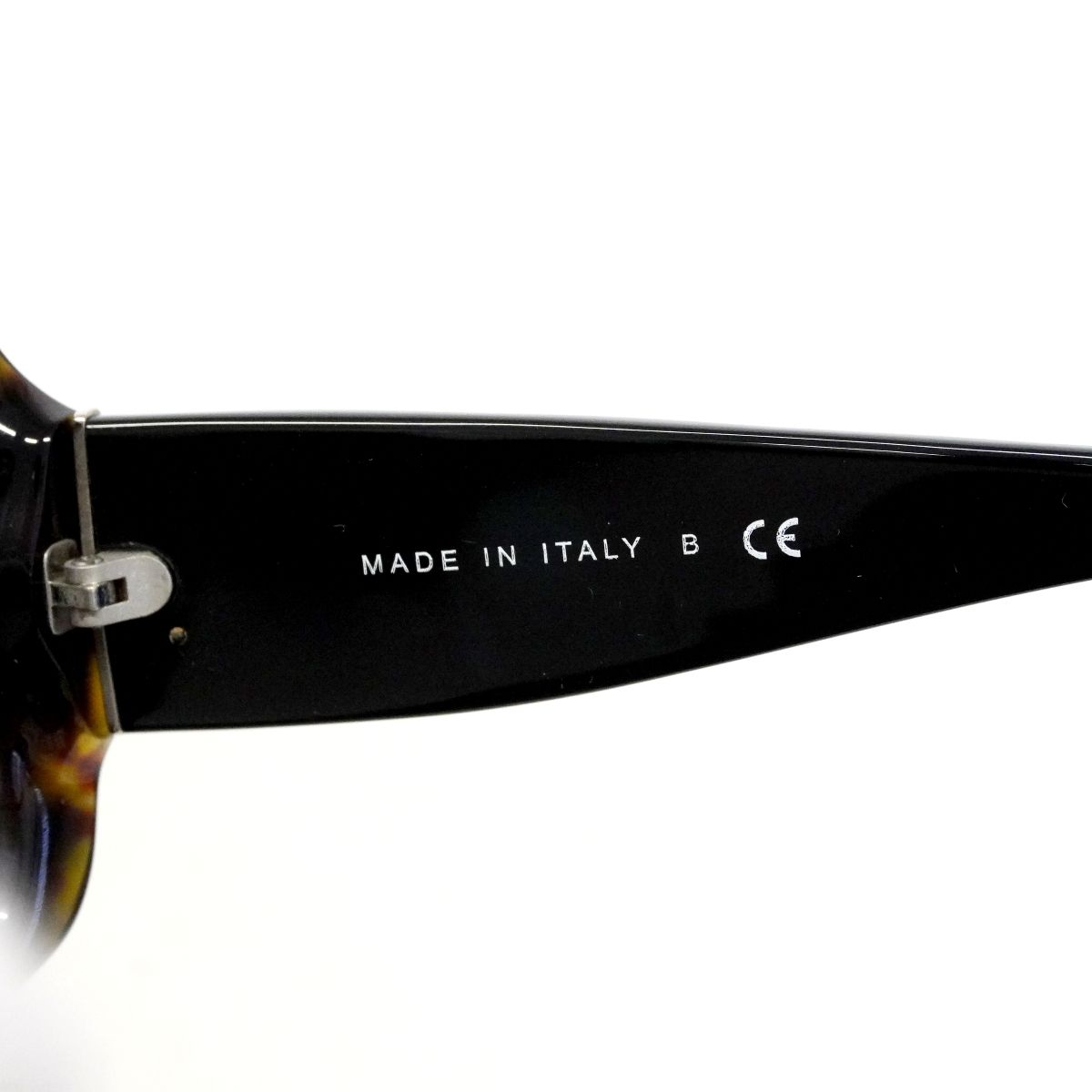 Chanel Sunglasses Acetate Black Silver Eyewear — view 6