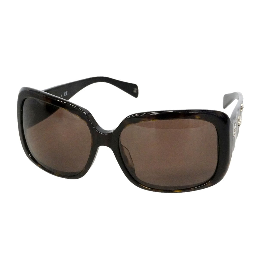 Chanel Sunglasses Acetate Black Silver Eyewear