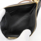 Louis Vuitton Handbag Monogram Pallas Clutch Brown Black 2-Way — view 4