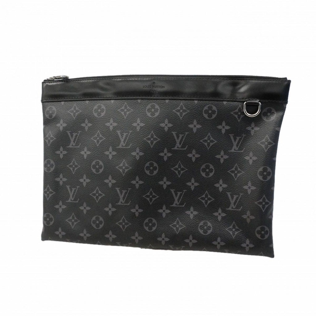 Louis Vuitton Clutch Monogram Eclipse Pochette Discovery Black