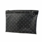 Louis Vuitton Clutch Monogram Eclipse Pochette Discovery Black