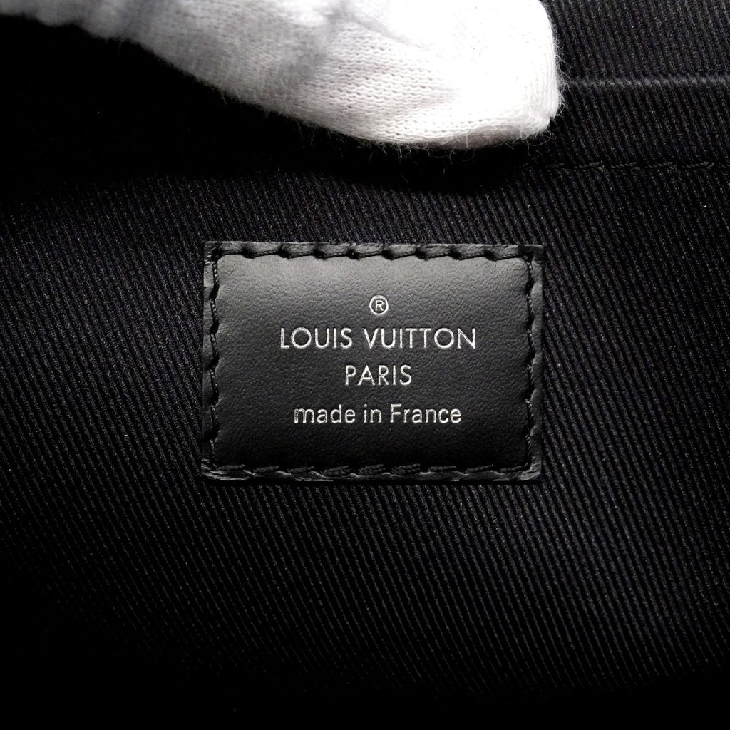 Louis Vuitton Clutch Monogram Eclipse Pochette Discovery Black — view 5