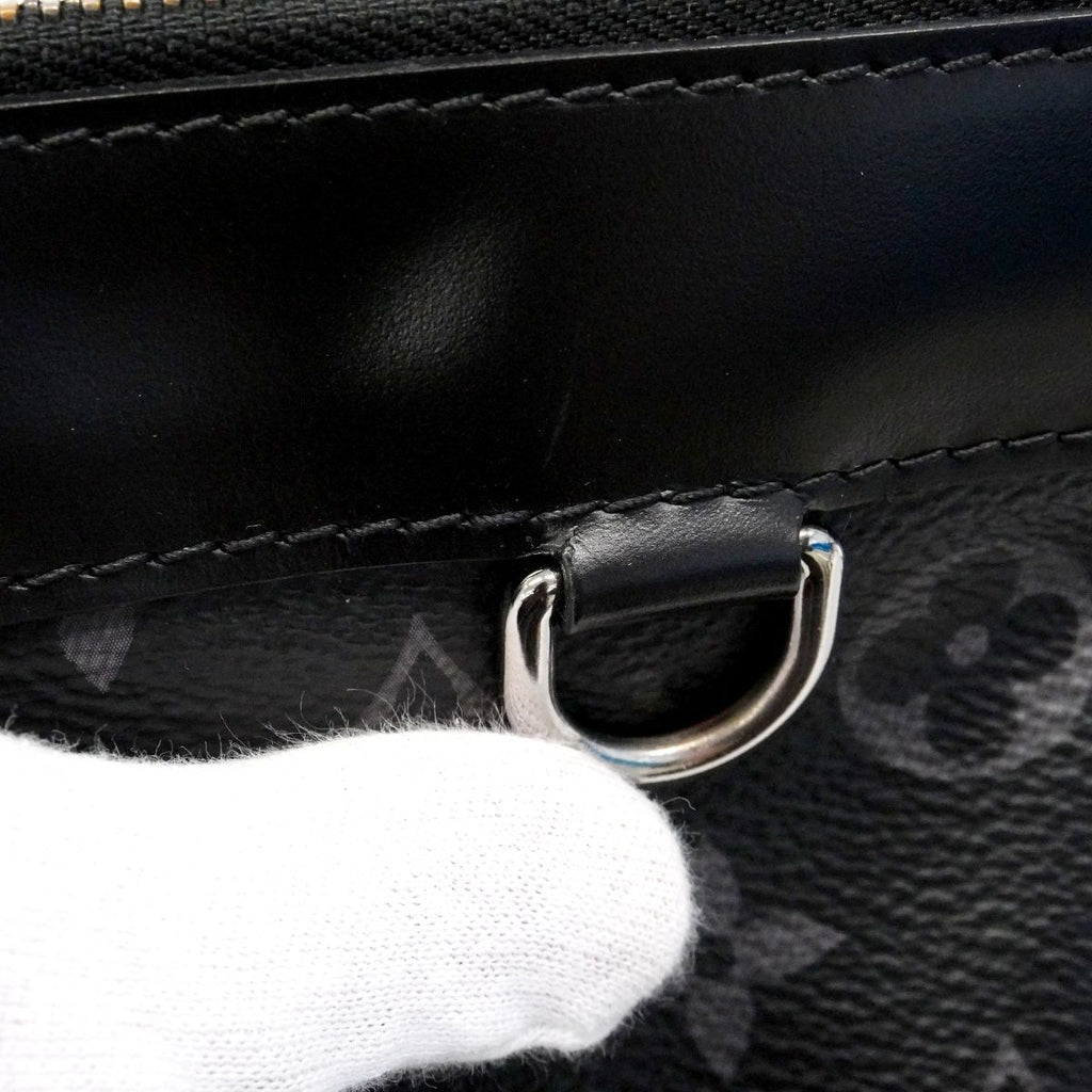 Louis Vuitton Clutch Monogram Eclipse Pochette Discovery Black — view 9