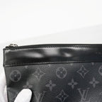 Louis Vuitton Clutch Monogram Eclipse Pochette Discovery Black — view 7