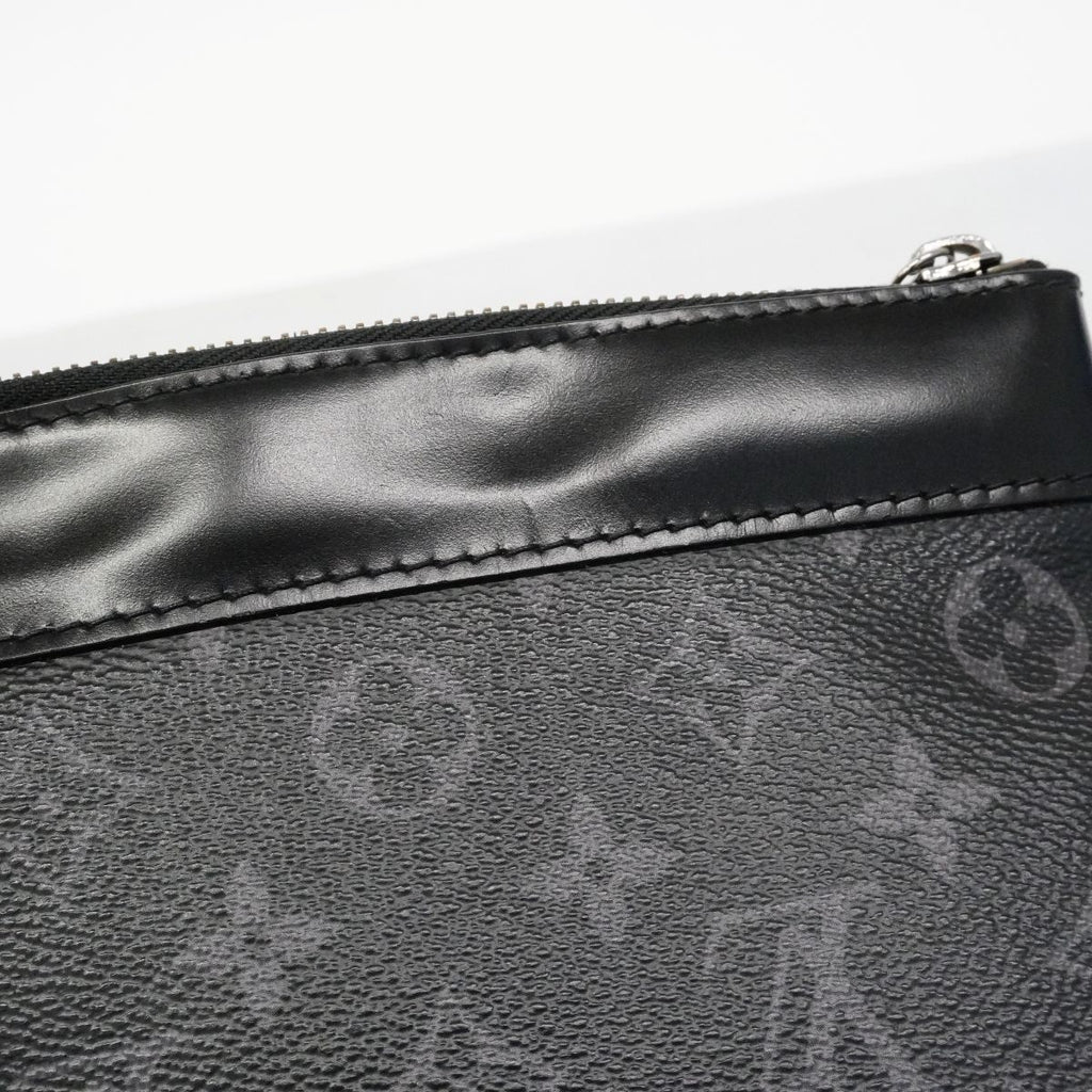Louis Vuitton Clutch Monogram Eclipse Pochette Discovery Black — view 8