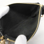 Louis Vuitton Pouch Monogram Empreinte Mini Pochette Noir Cream Bicolor — view 4