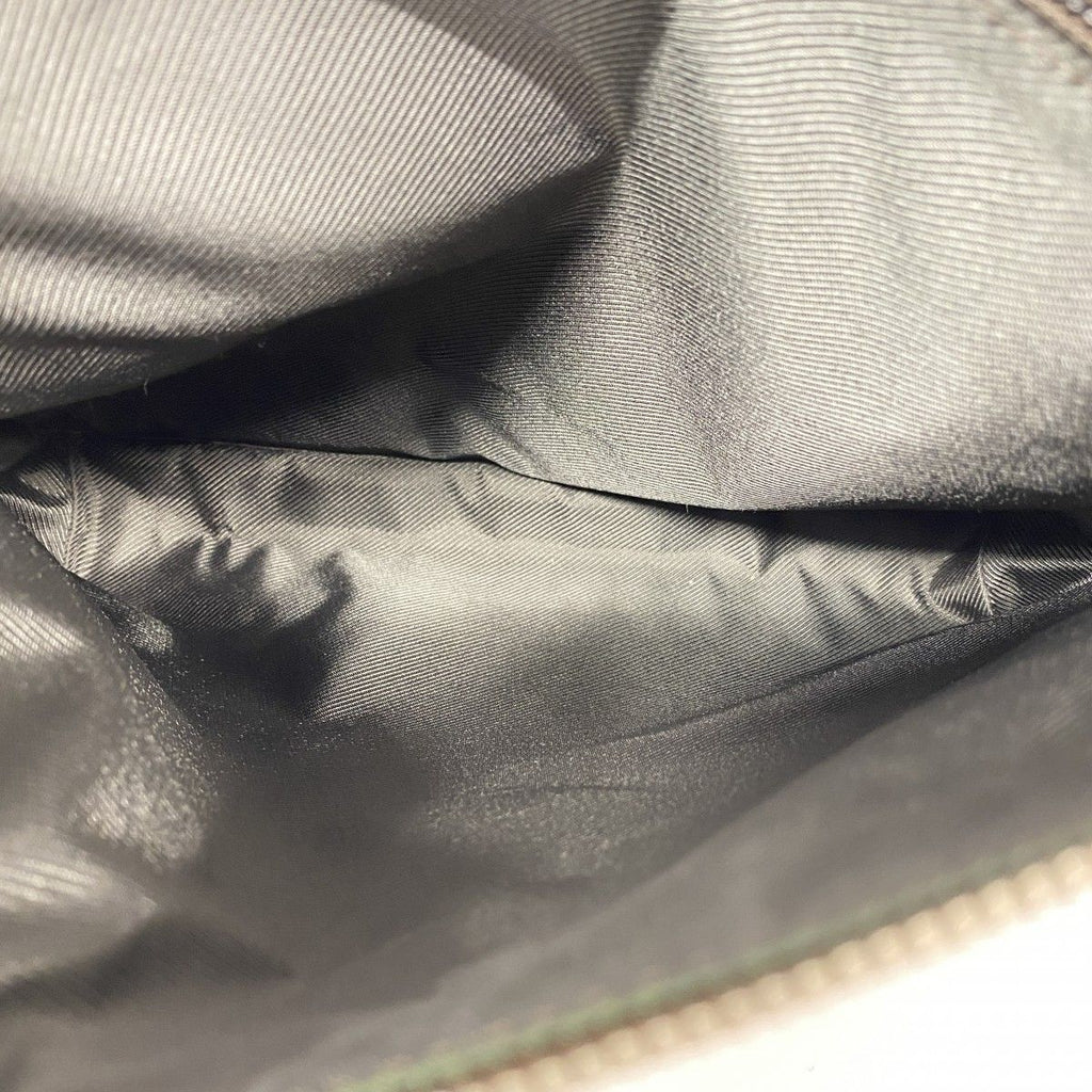 Gucci Shoulder Bag GG Canvas Brown Silver — view 4