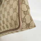 Gucci Shoulder Bag GG Canvas Brown Silver — view 6