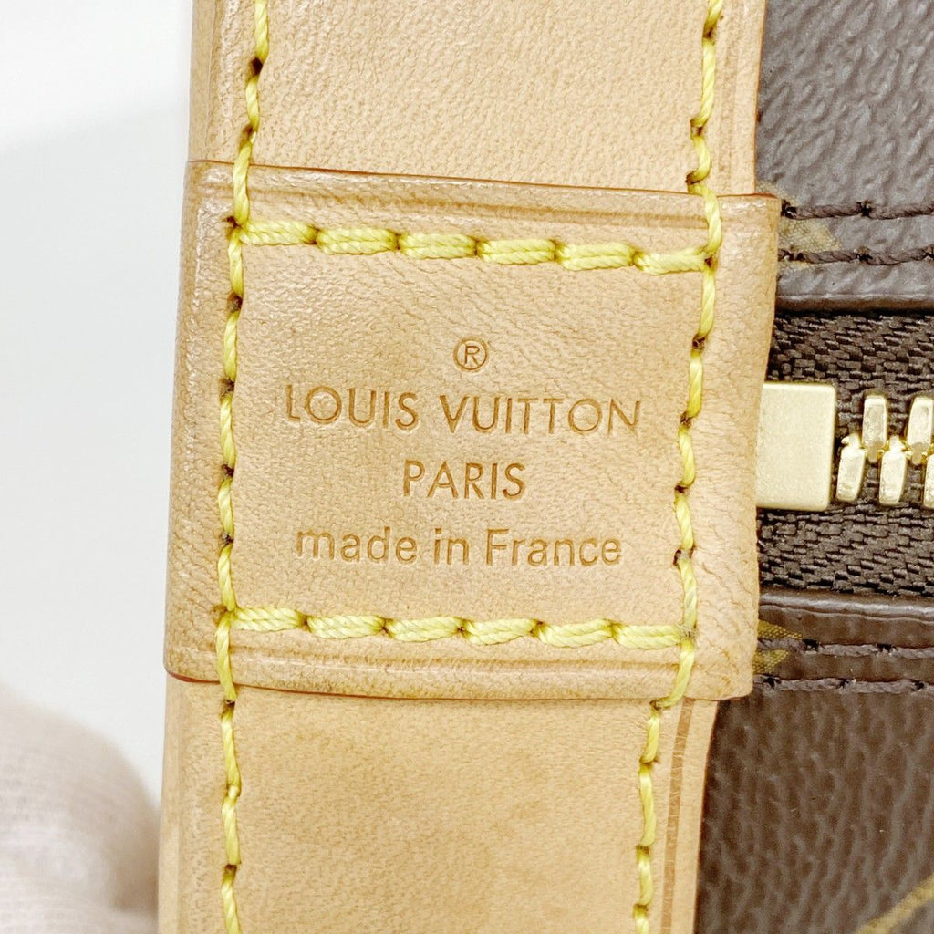 Louis Vuitton Handbag Monogram Alma BB Brown 2-Way — view 5