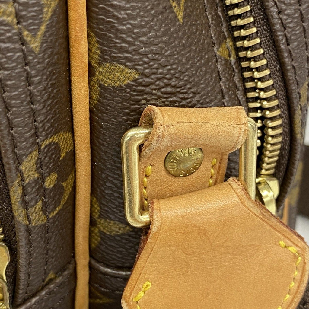 Louis Vuitton Shoulder Bag Monogram Reporter PM Brown — view 8