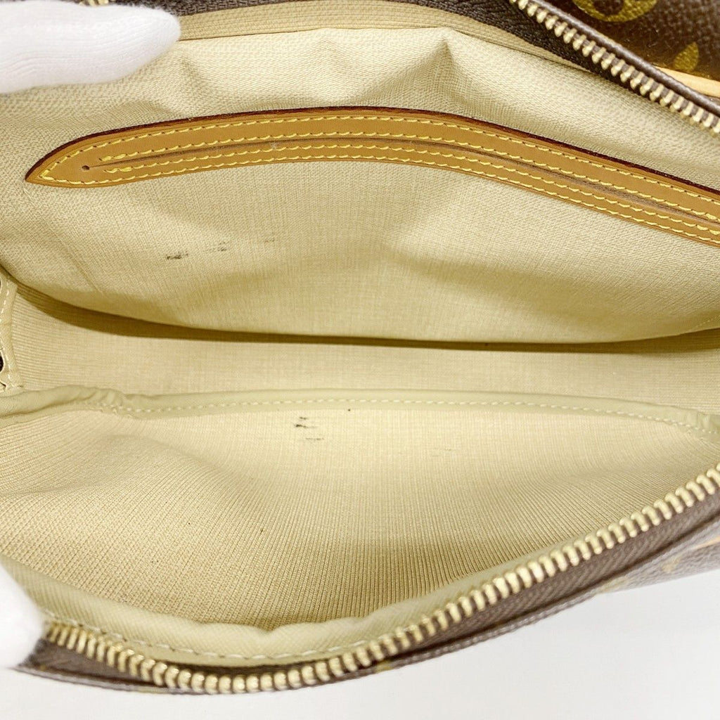 Louis Vuitton Shoulder Bag Monogram Reporter PM Brown — view 4