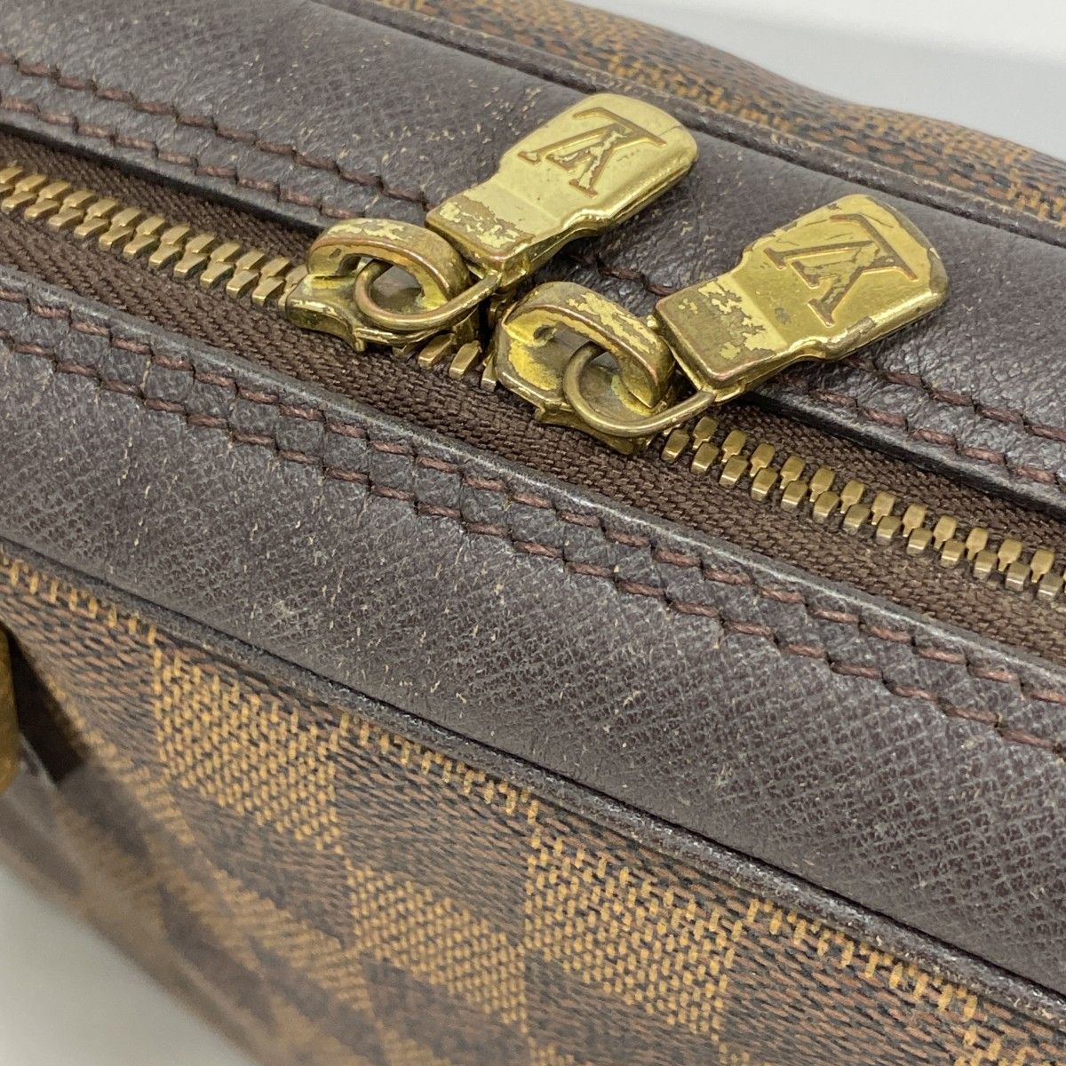 Louis Vuitton Handbag Damier Brera Ebene — view 8