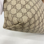 Gucci Tote GG Supreme Brown Pink Silver — view 6
