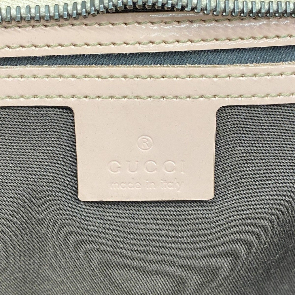 Gucci Tote GG Supreme Brown Pink Silver — view 5