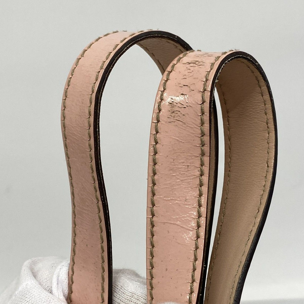 Gucci Tote GG Supreme Brown Pink Silver — view 9