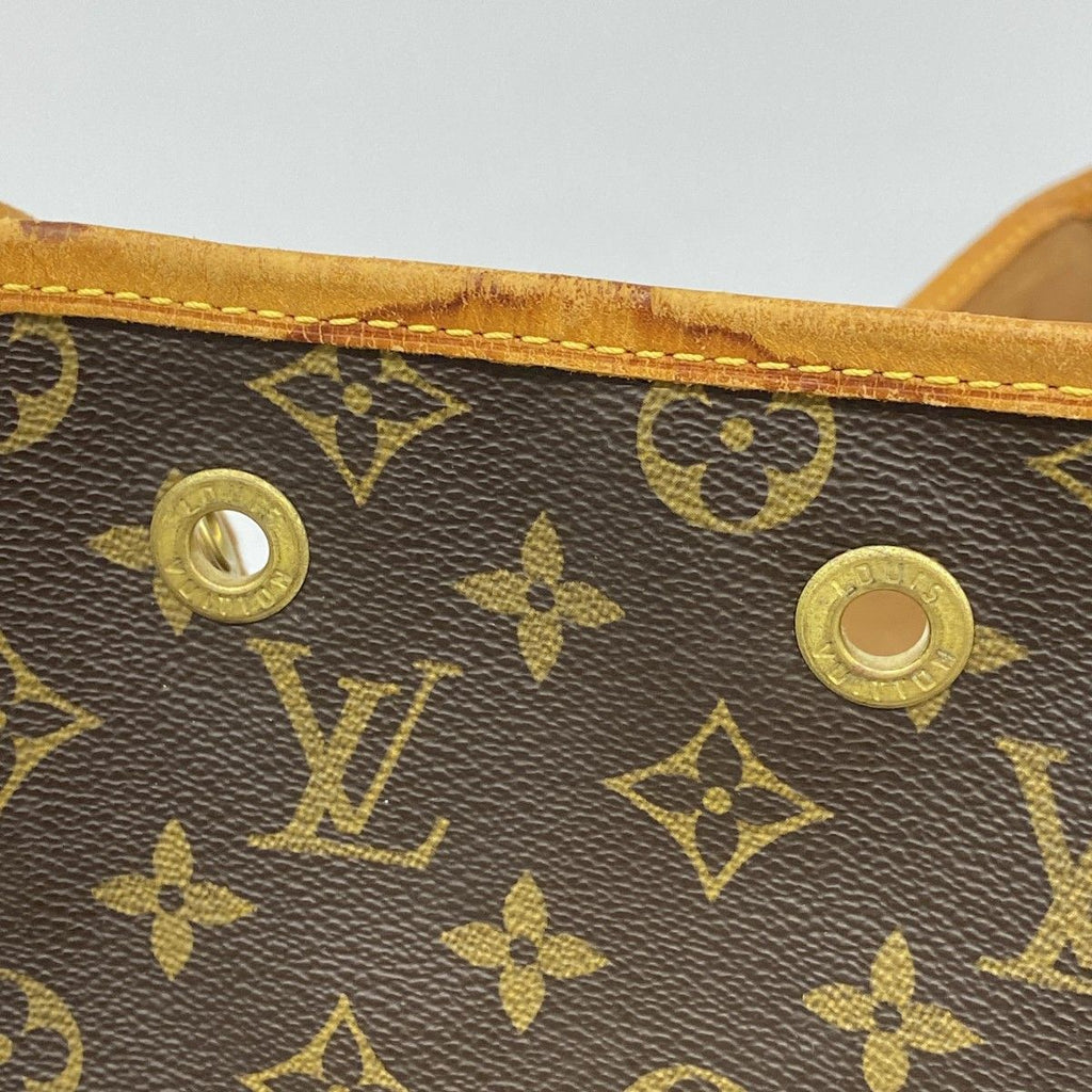 Louis Vuitton Backpack Monogram Montsouris GM Brown — view 7