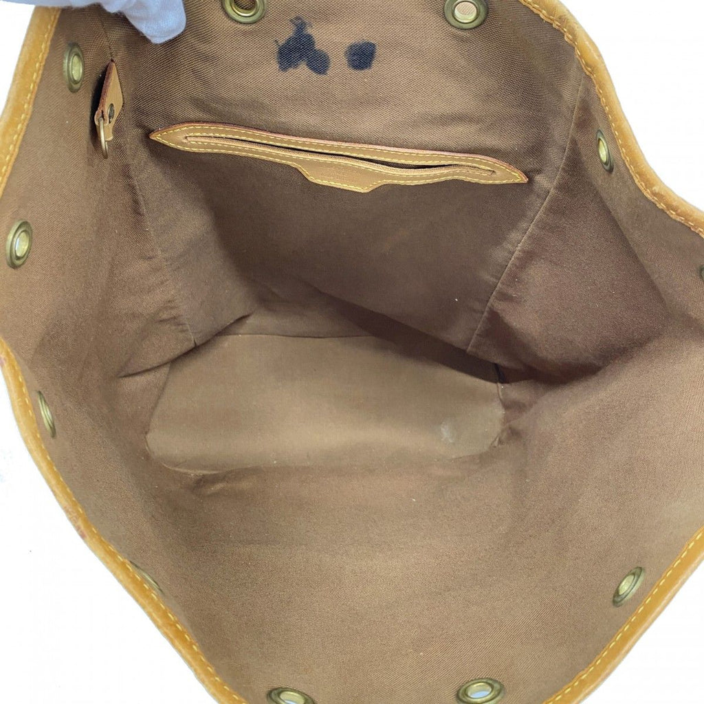 Louis Vuitton Backpack Monogram Montsouris GM Brown — view 4