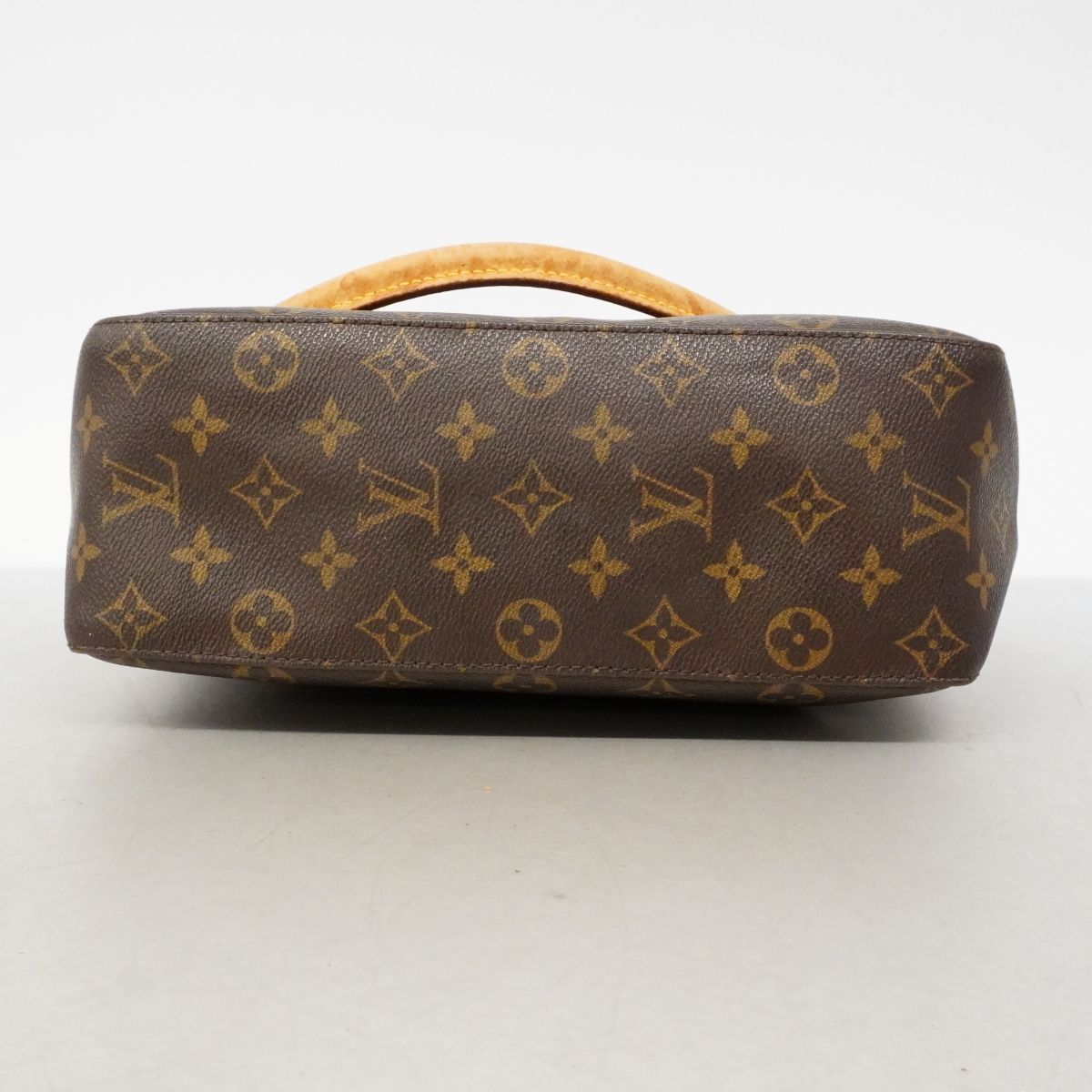 Louis Vuitton Shoulder Bag Monogram Looping GM Brown — view 3