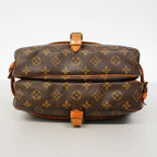 Louis Vuitton Shoulder Bag Monogram Saumur 30 Brown — view 3