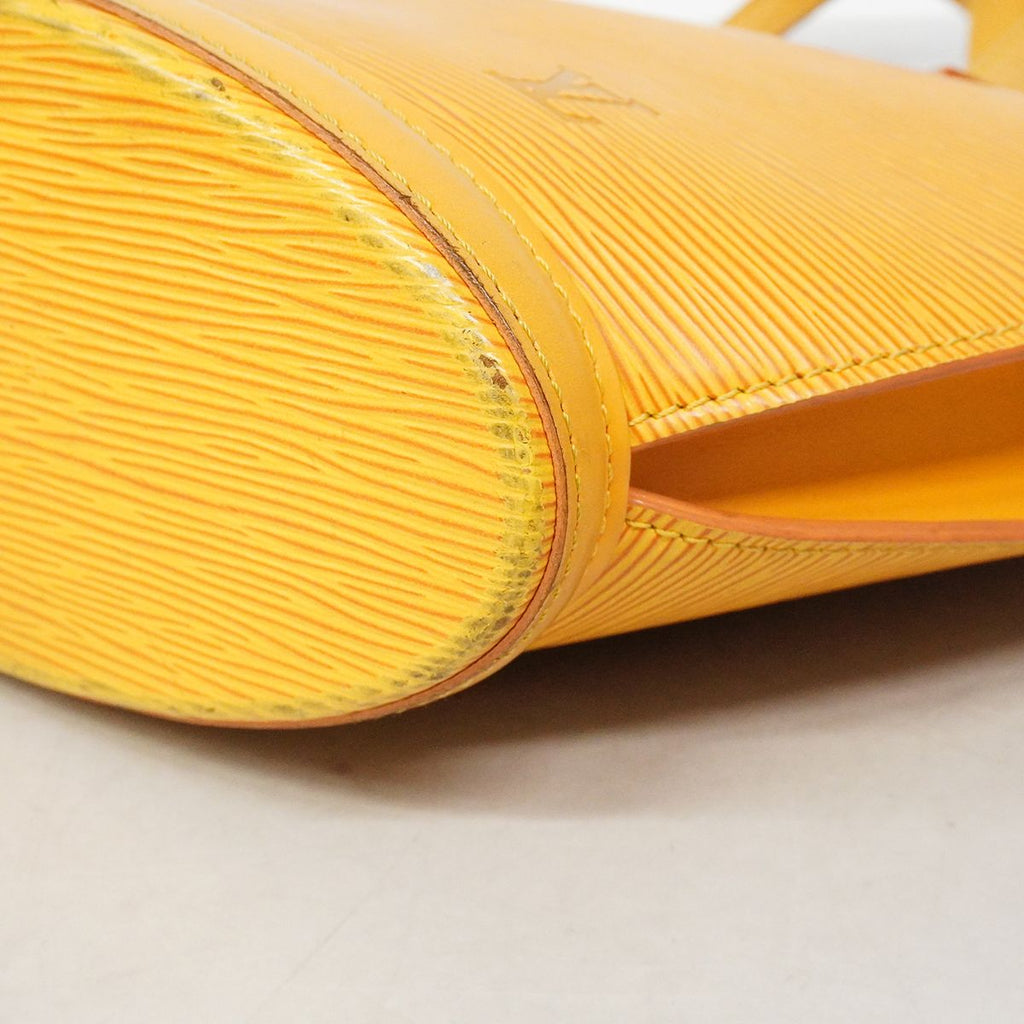 Louis Vuitton Shoulder Bag Epi Saint Jacques Jaune — view 6