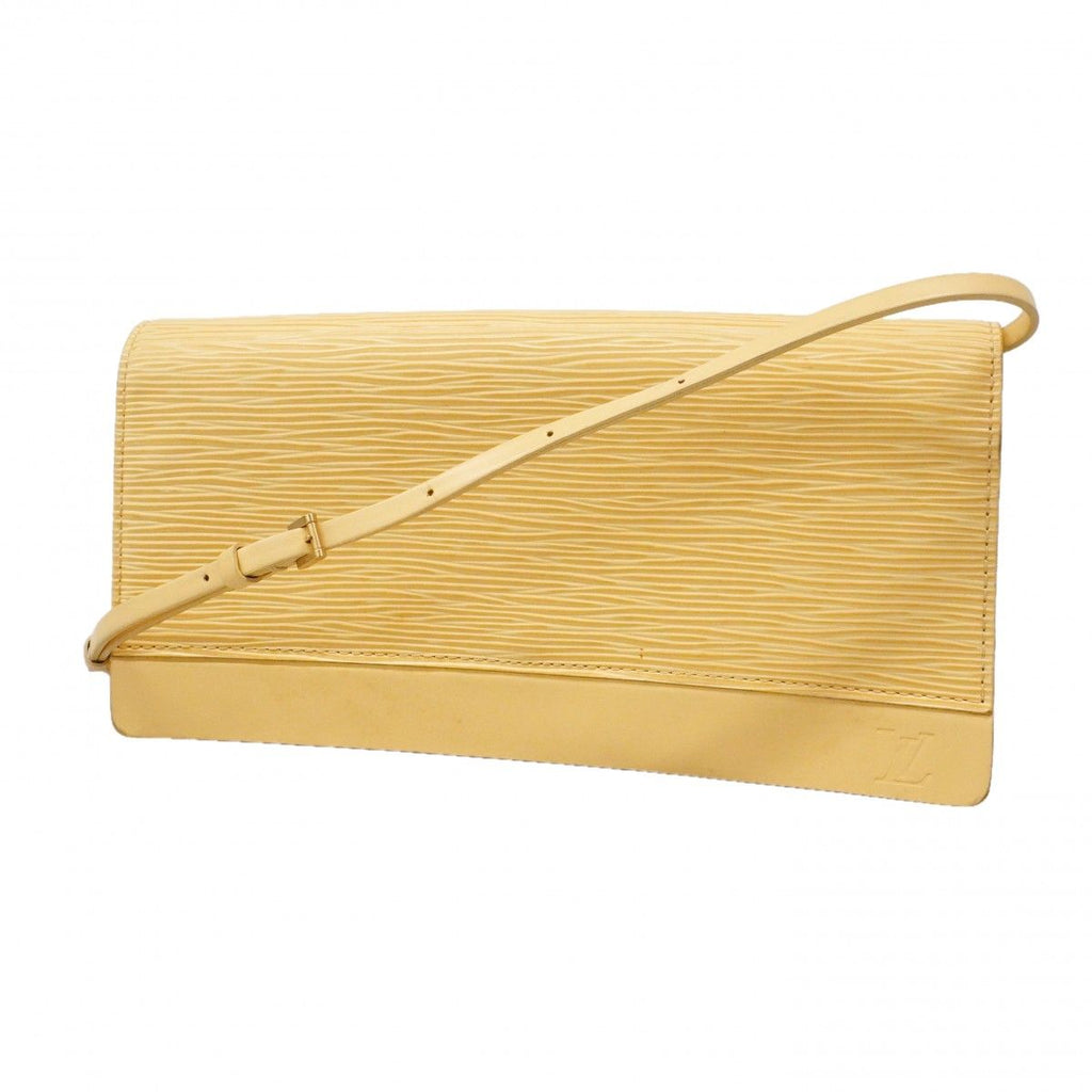 Louis Vuitton Shoulder Bag Epi Honfleur Vanilla