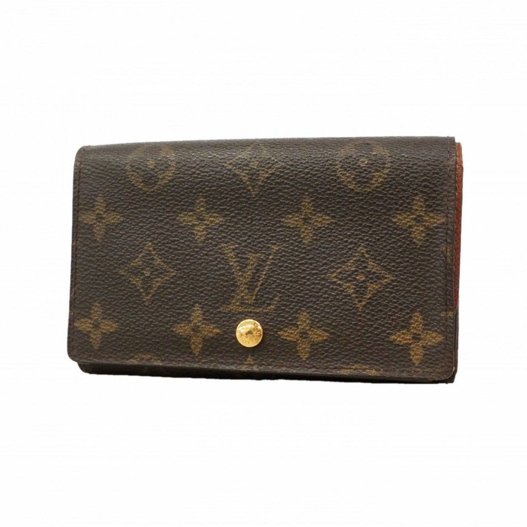 Louis Vuitton Wallet Monogram Portefeuille Tresor Brown