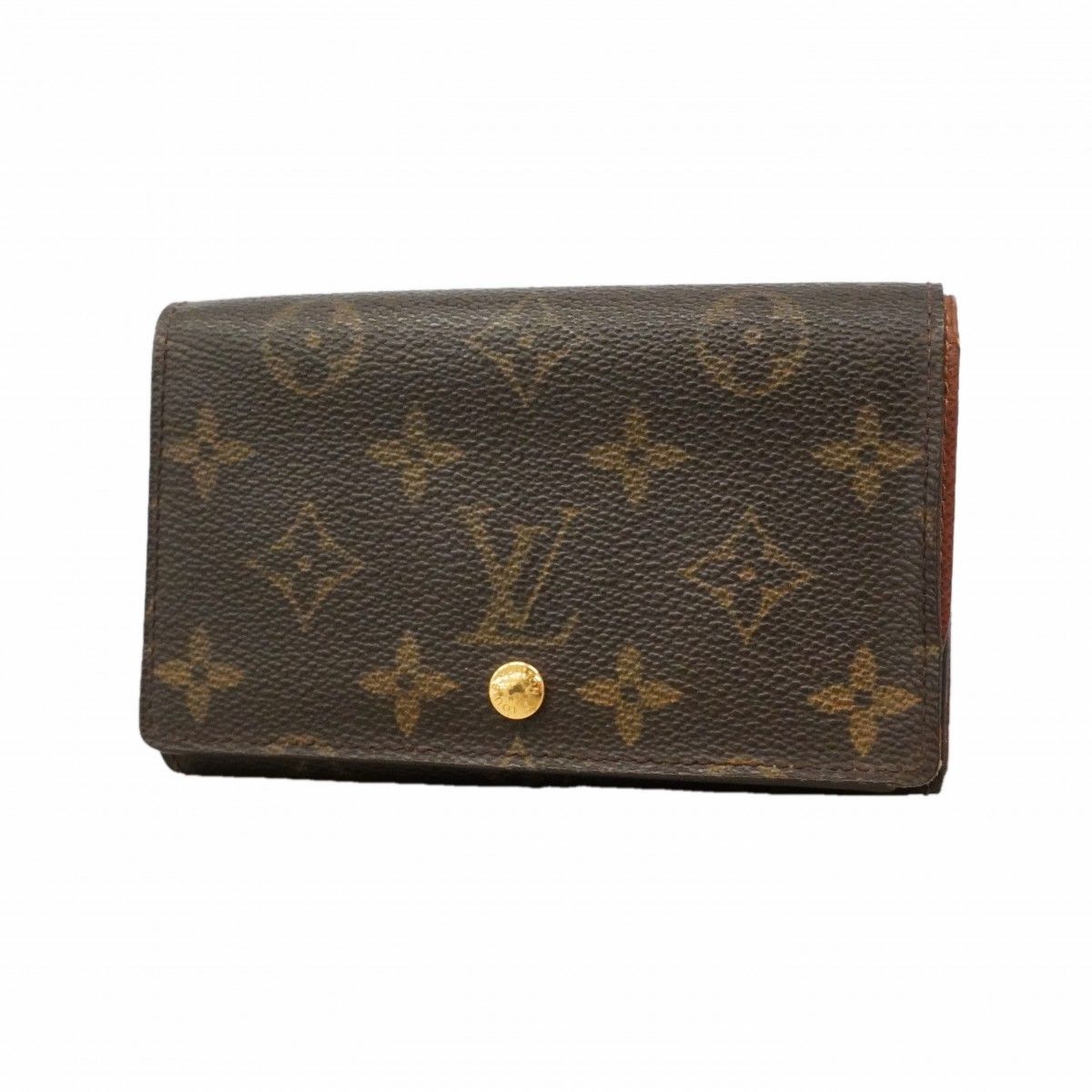 Louis Vuitton Wallet Monogram Portefeuille Tresor Brown