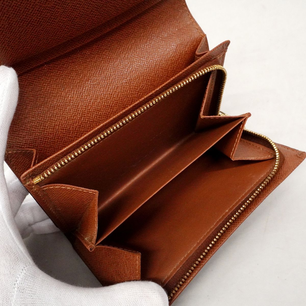 Louis Vuitton Wallet Monogram Portefeuille Tresor Brown — view 3