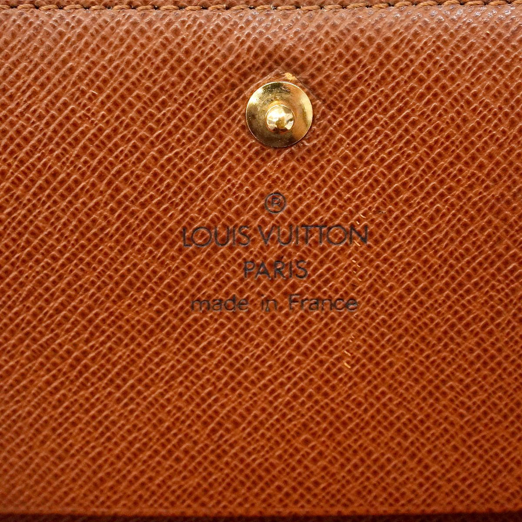 Louis Vuitton Wallet Monogram Portefeuille Tresor Brown — view 4