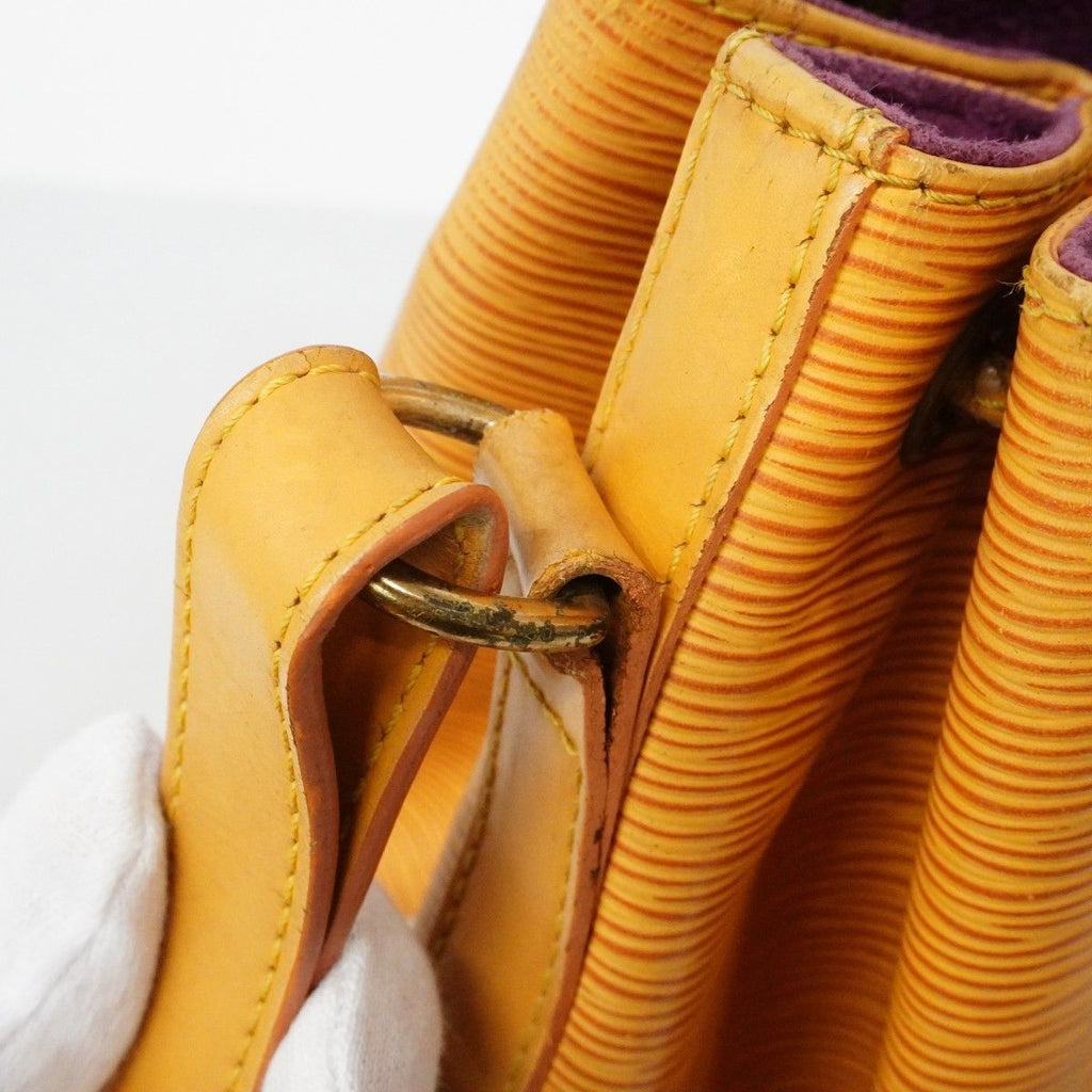 Louis Vuitton Shoulder Bag Epi Noe Jaune — view 8
