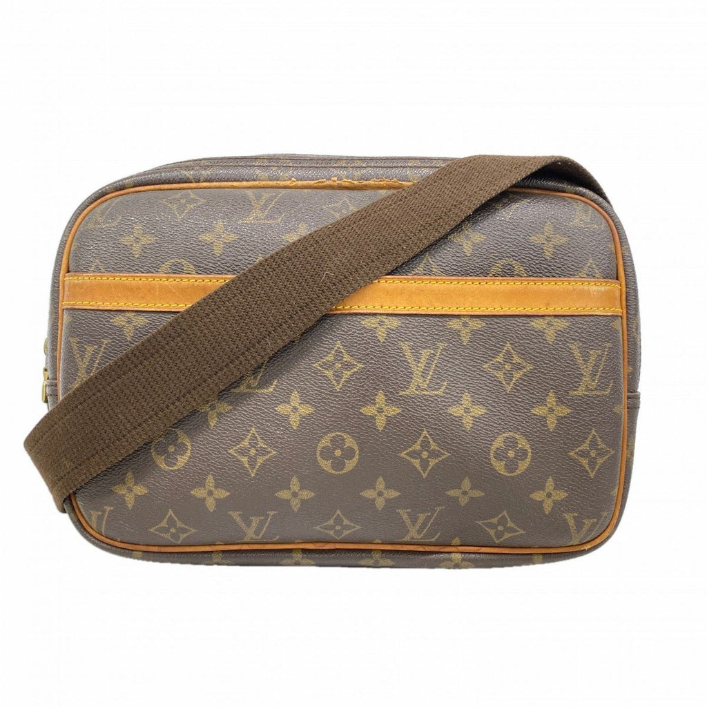Louis Vuitton Shoulder Bag Monogram Reporter PM Brown