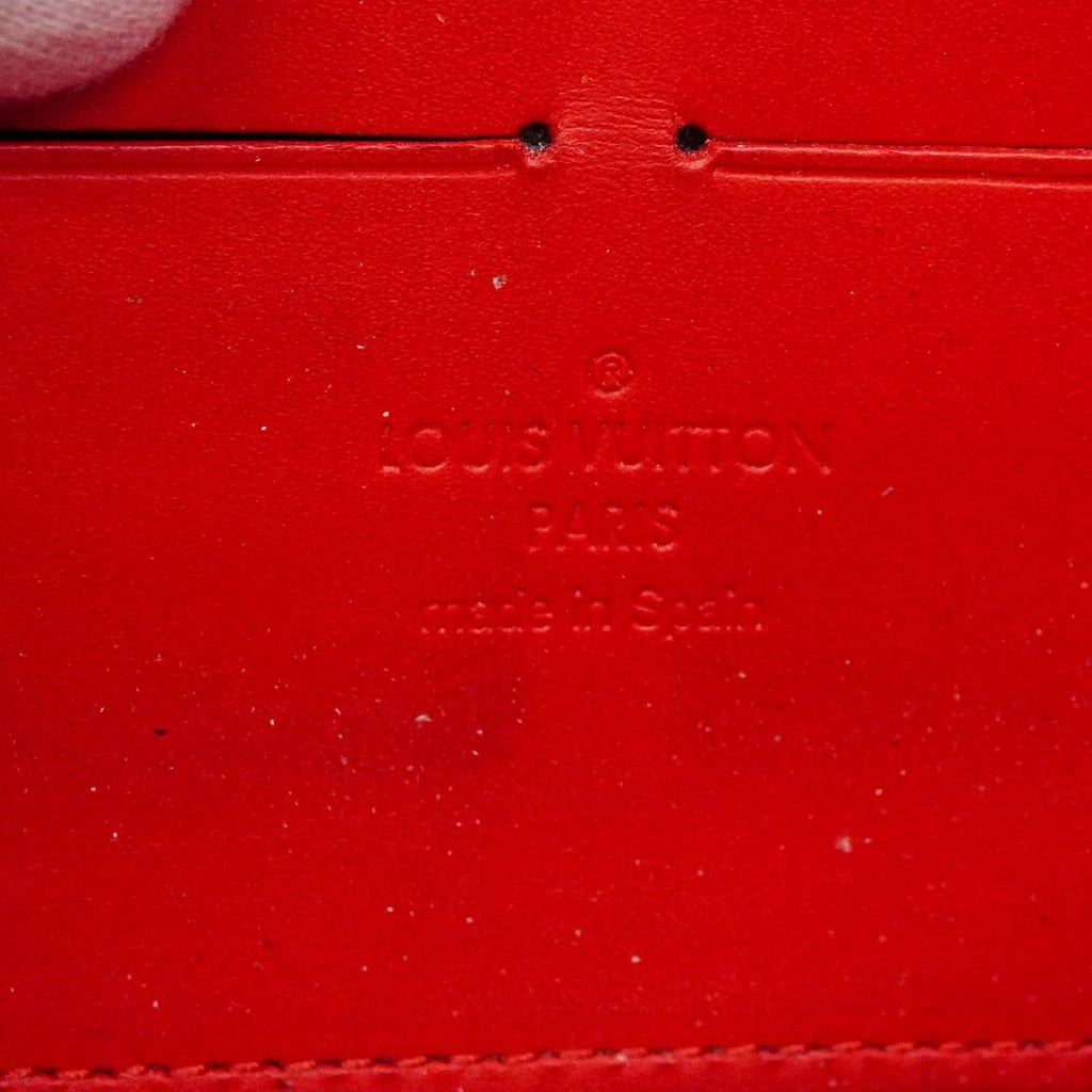 Louis Vuitton Wallet Vernis Zippy Cerise — view 5