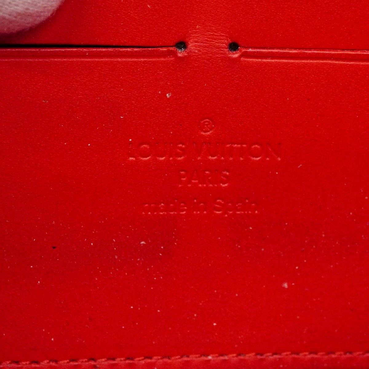 Louis Vuitton Wallet Vernis Zippy Cerise — view 5