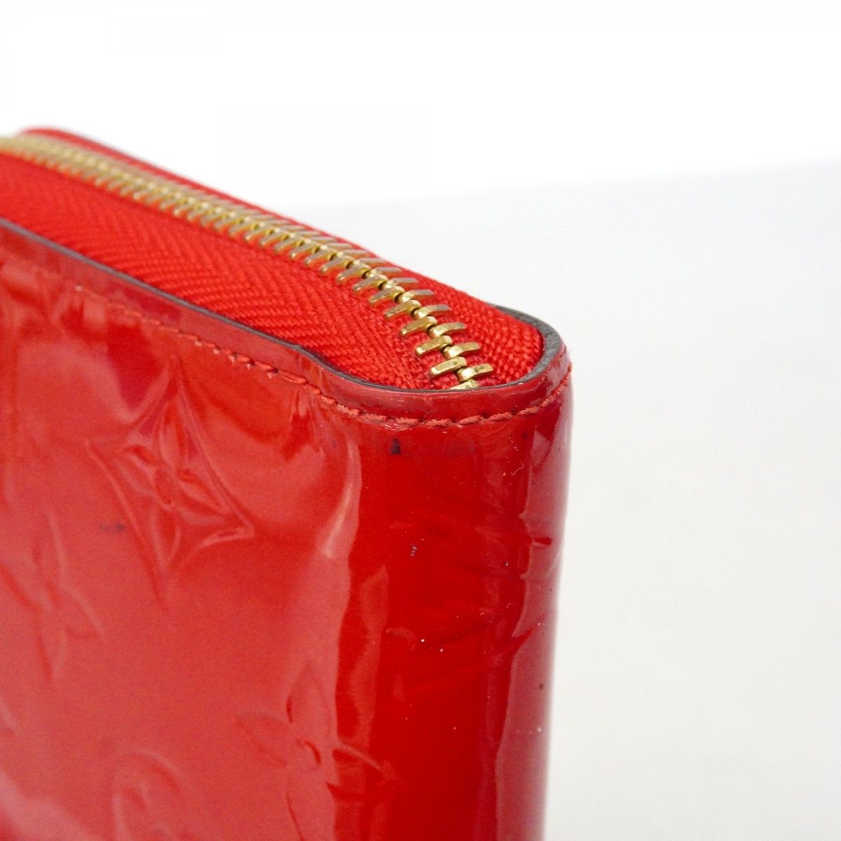 Louis Vuitton Wallet Vernis Zippy Cerise — view 6