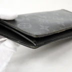 Louis Vuitton Wallet Monogram Eclipse Portefeuille Brazza Black — view 6