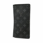 Louis Vuitton Wallet Monogram Eclipse Portefeuille Brazza Black