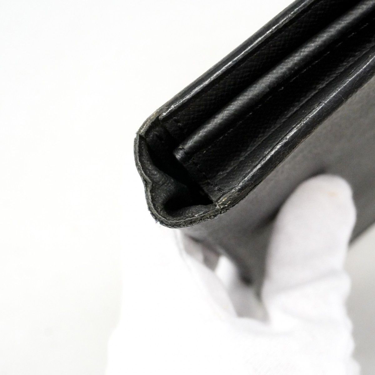 Louis Vuitton Wallet Monogram Eclipse Portefeuille Brazza Black — view 8
