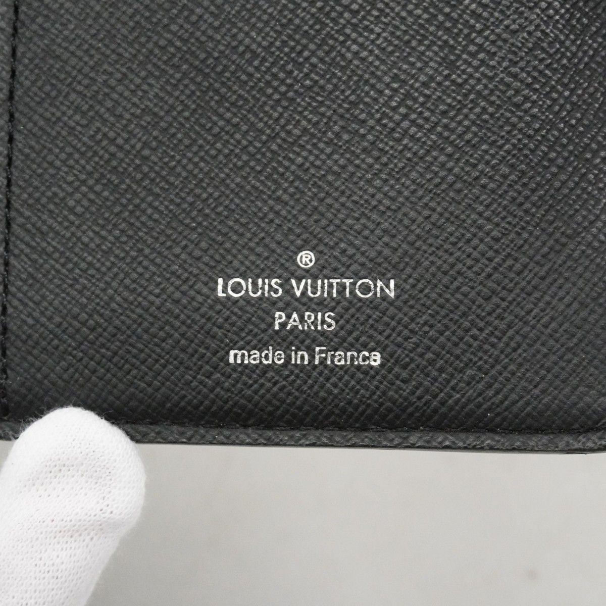Louis Vuitton Wallet Monogram Eclipse Portefeuille Brazza Black — view 4