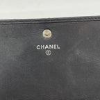 Chanel Wallet Cambon Lambskin Black Silver — view 4