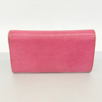 Chanel Wallet Camellia Lambskin Pink Champagne Gold — view 9