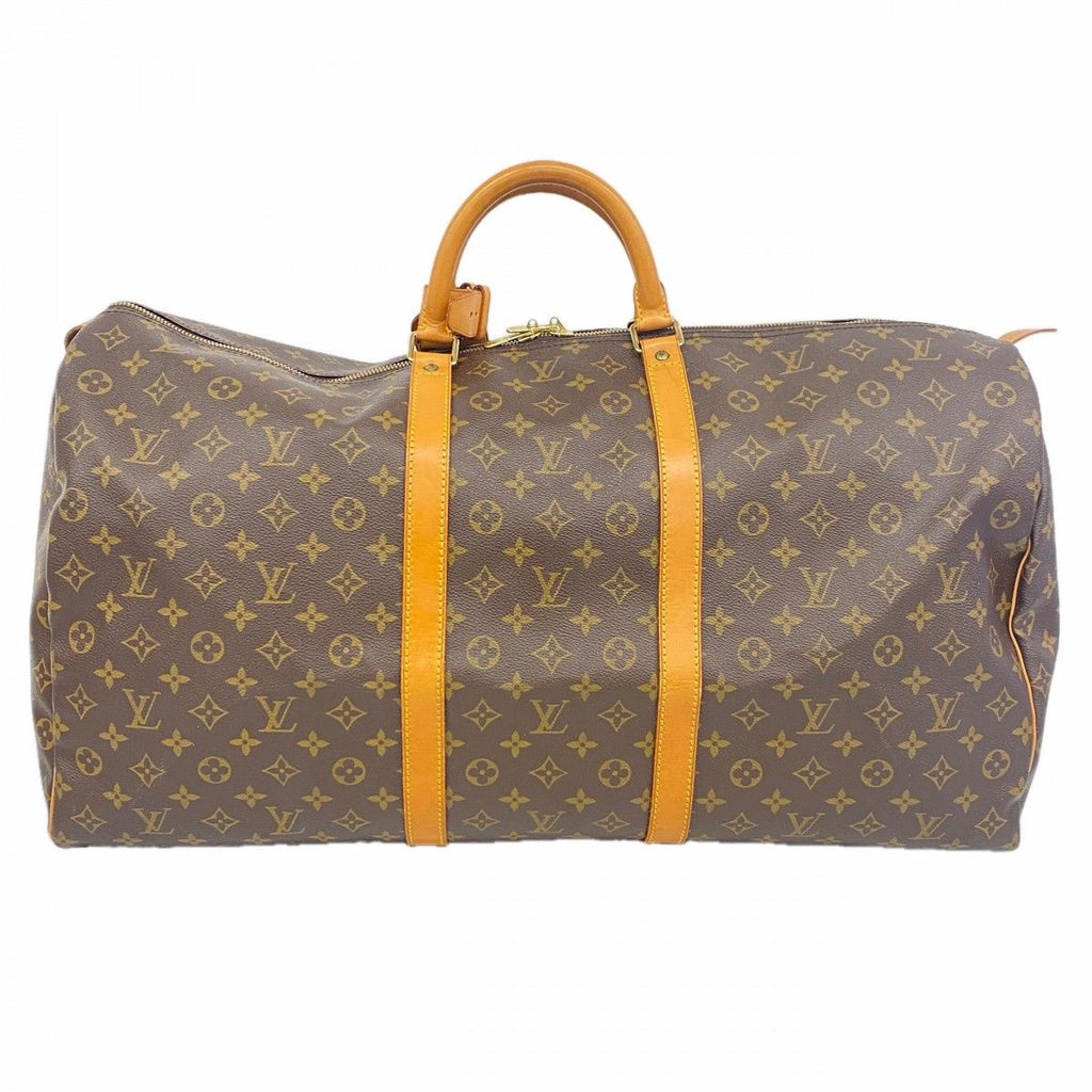 Louis Vuitton Boston Bag Monogram Keepall 60 Brown