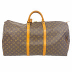 Louis Vuitton Boston Bag Monogram Keepall 60 Brown