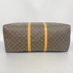 Louis Vuitton Boston Bag Monogram Keepall 60 Brown — view 3