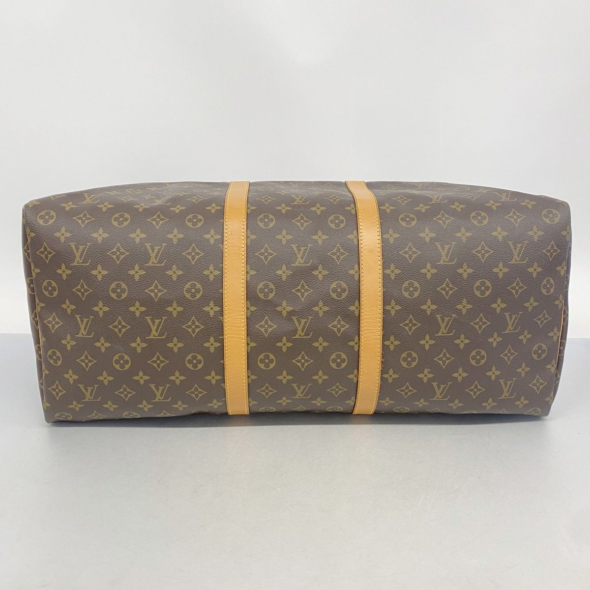Louis Vuitton Boston Bag Monogram Keepall 60 Brown — view 3