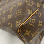 Louis Vuitton Boston Bag Monogram Keepall 60 Brown — view 6