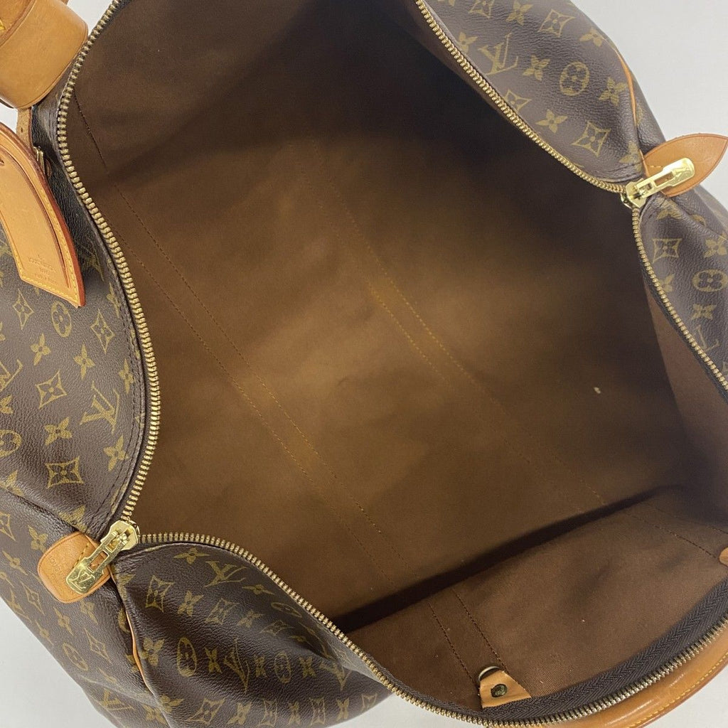 Louis Vuitton Boston Bag Monogram Keepall 60 Brown — view 4