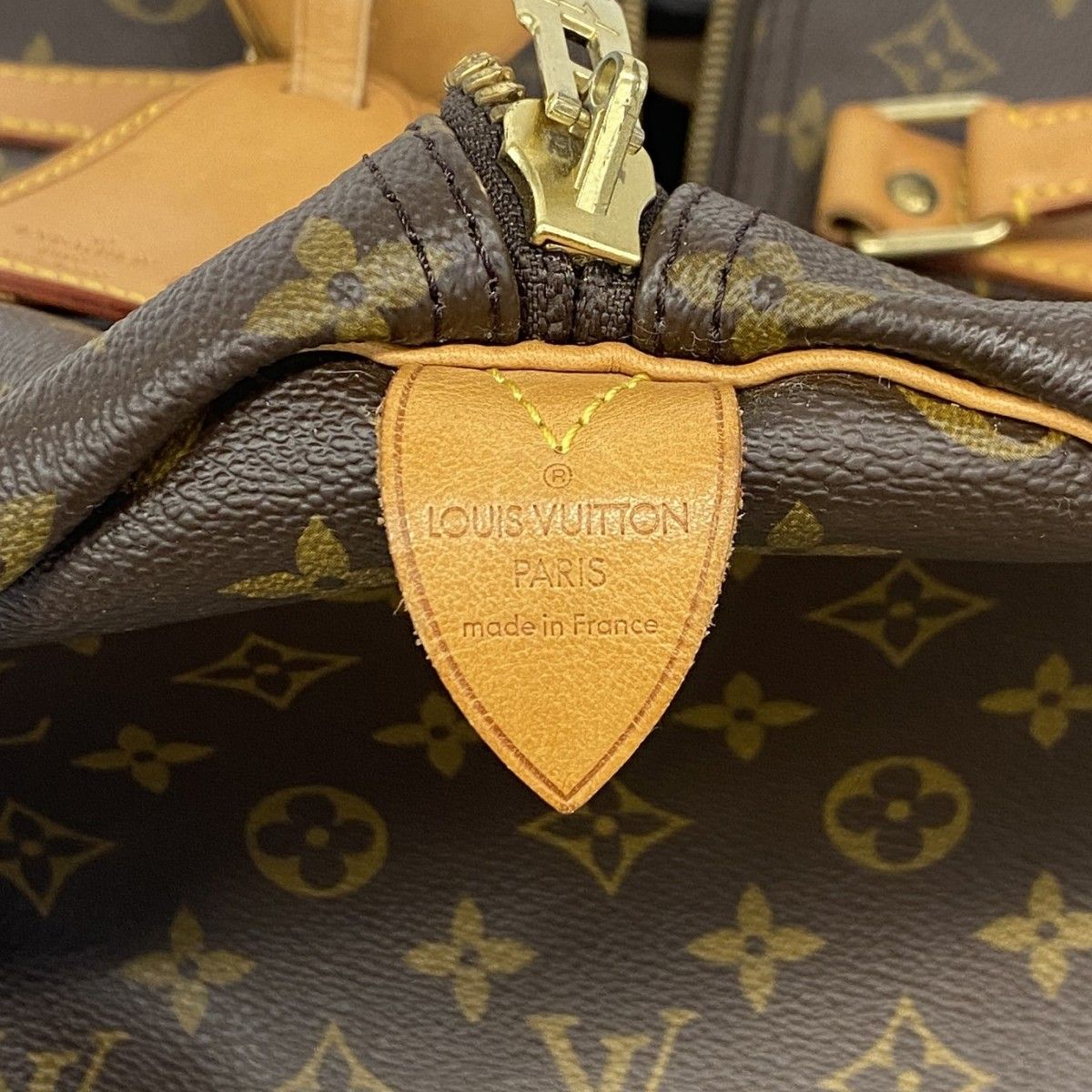 Louis Vuitton Boston Bag Monogram Keepall 60 Brown — view 5